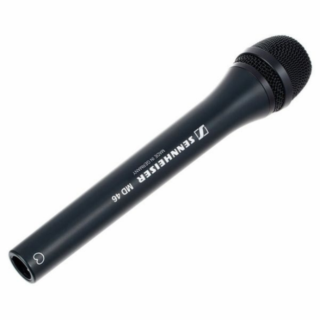 Sennheiser MD 46 microphone for field interviews