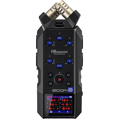 Zoom H6 portable recording device